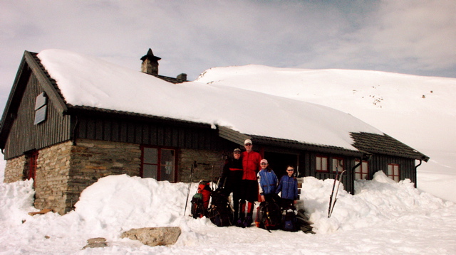 Family at Raubergshytta