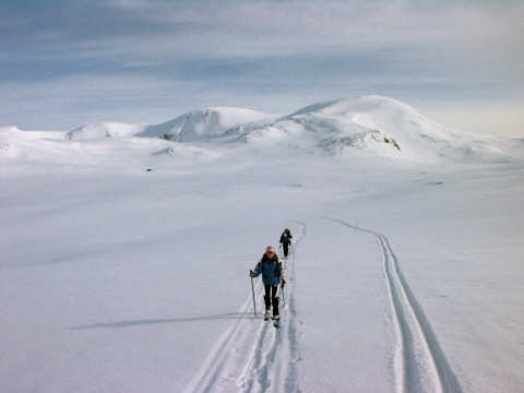 Leaving Raubergshytta